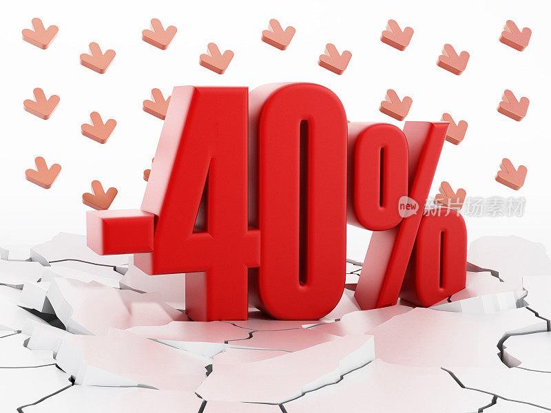 -40% 销售